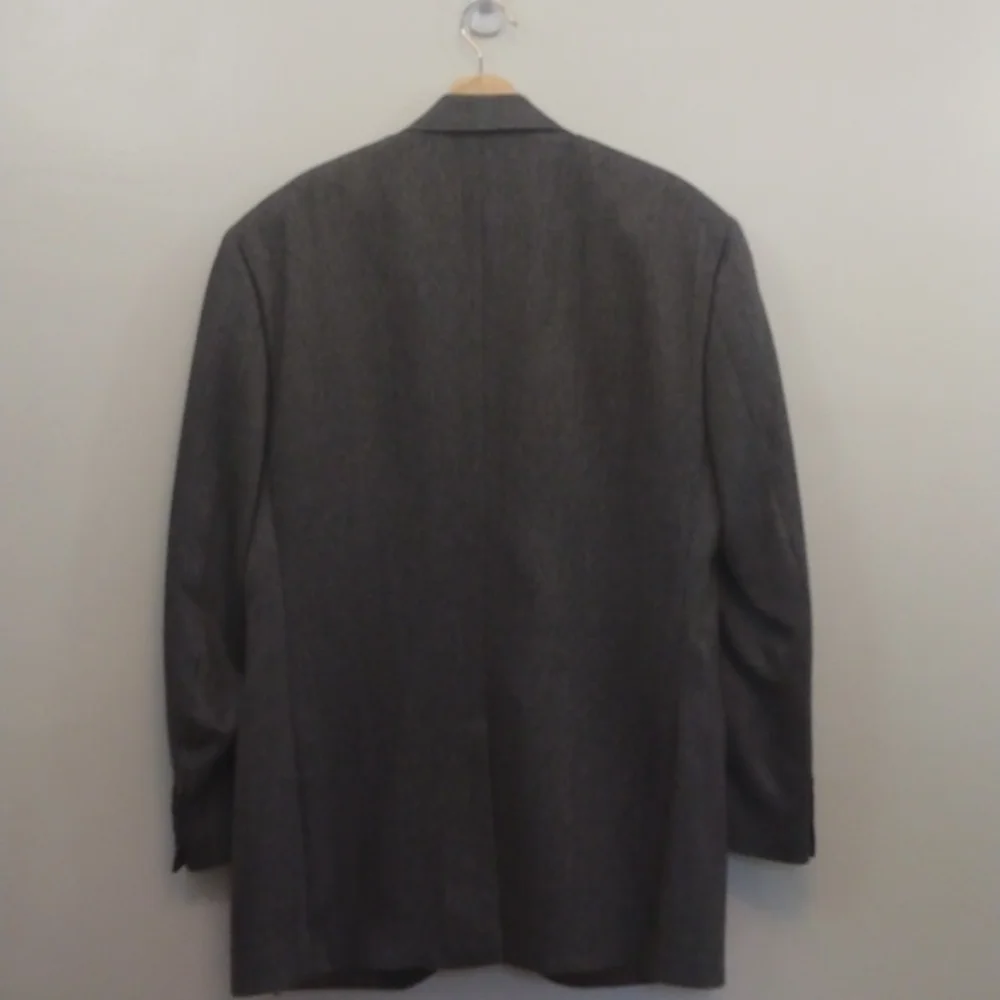 Brooks Brothers Gray Herringbone 3 Roll 2 Sport Coat 41R - Picture 14 of 14
